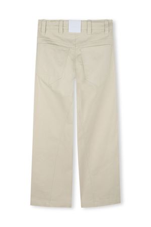 pantalone in cotone beige LANVIN KIDS | N30238184